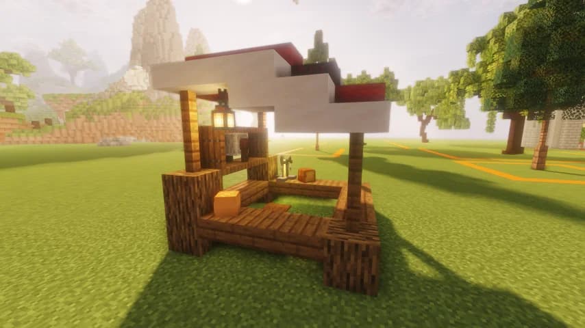 1 market stand - Minecraft Schematic