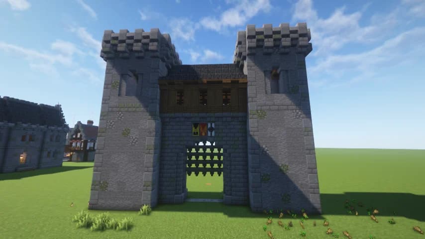 Gate 1 - Minecraft Schematic