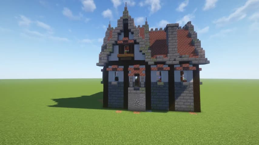 Medieval House 5 - Minecraft Schematic