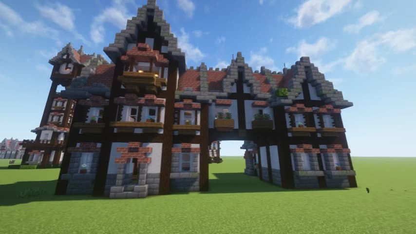 Medieval House 7 - Minecraft Schematic
