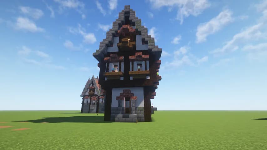 Medieval House 8 - Minecraft Schematic
