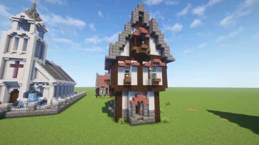 Medieval House 9 - Minecraft Schematic