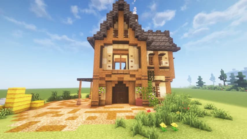 Medieval House - Collection Acrobat - Minecraft Schematic