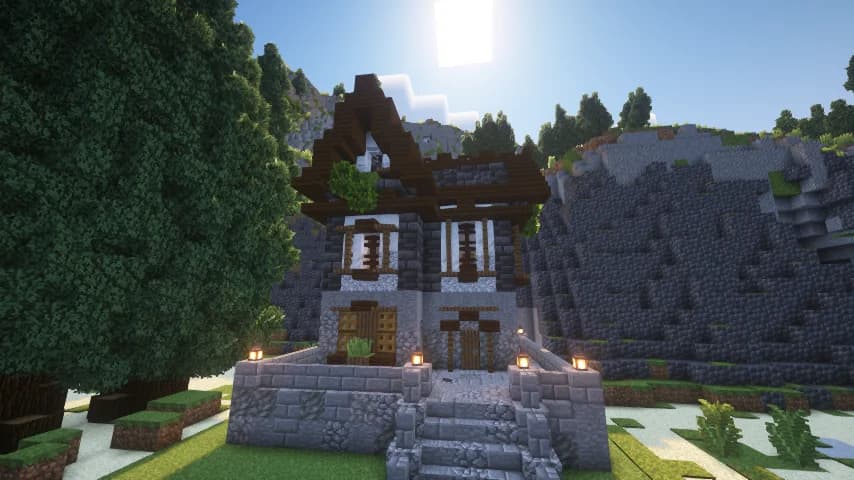 Medieval House - Horizon 1 - Minecraft Schematic