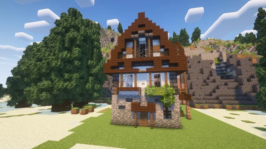 Medieval House - Horizon 10 - Minecraft Schematic