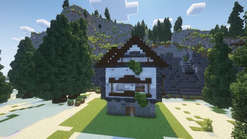 Medieval House - Horizon 11 - Minecraft Schematic