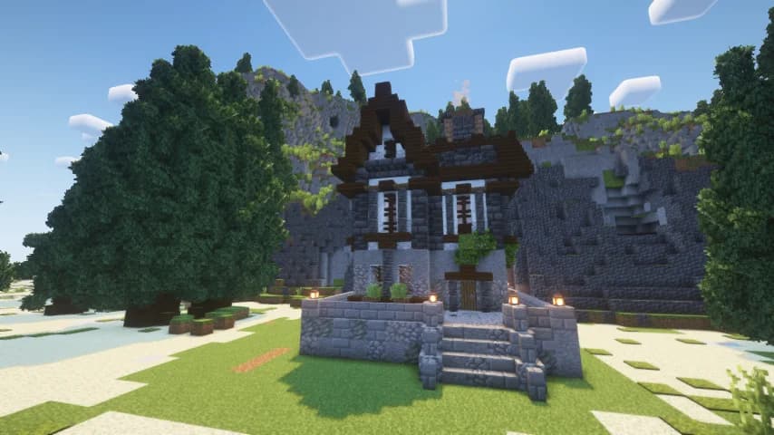 Medieval House - Horizon 12 - Minecraft Schematic