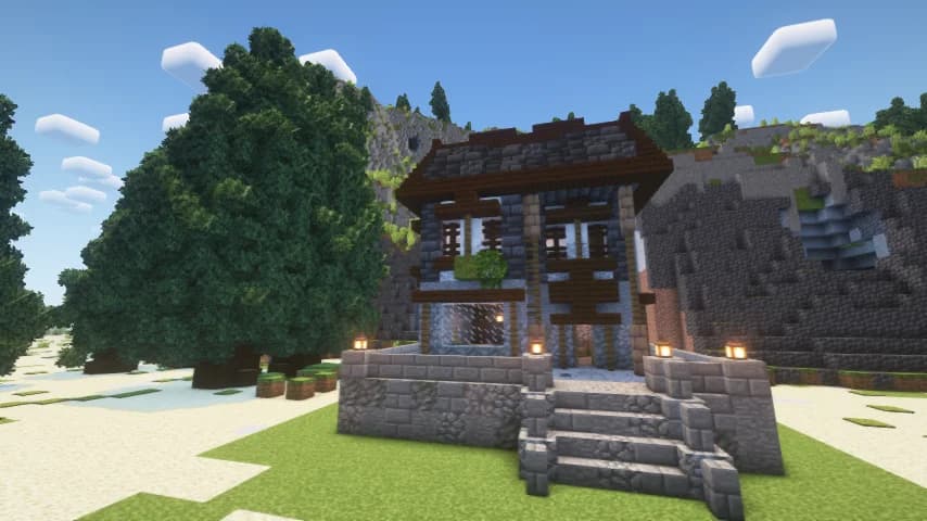 Medieval House - Horizon 14 - Minecraft Schematic