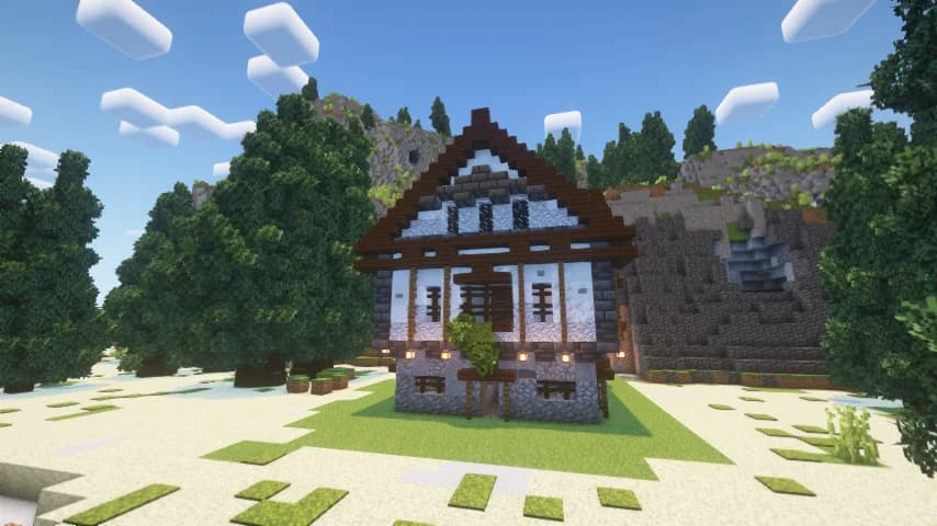 Medieval House - Horizon 15 - Minecraft Schematic