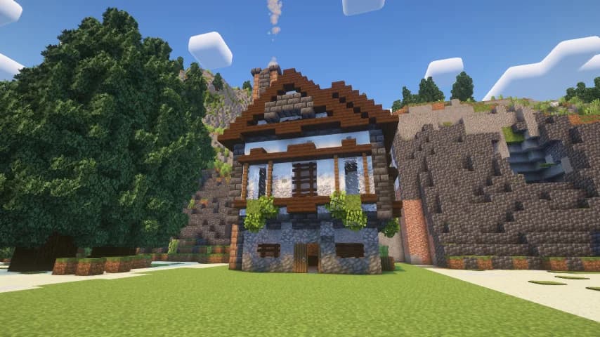 Medieval House - Horizon 17 - Minecraft Schematic