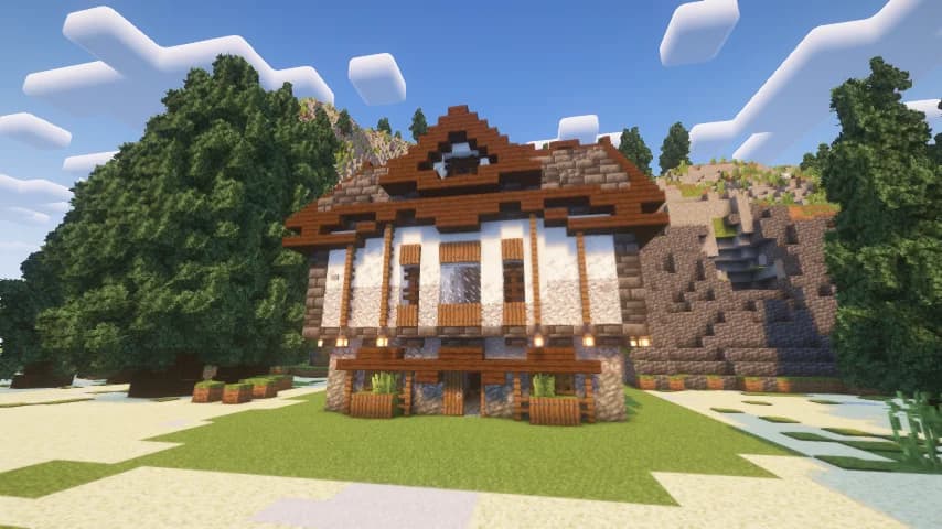 Medieval House - Horizon 18 - Minecraft Schematic