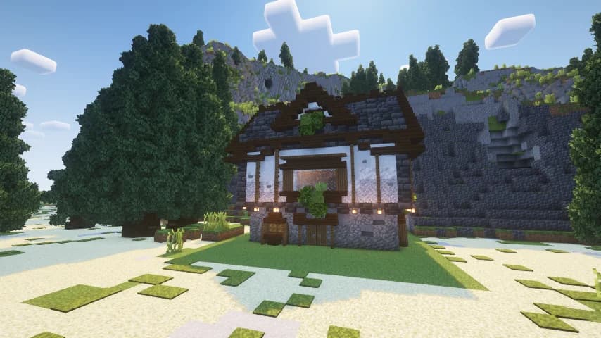 Medieval House - Horizon 2 - Minecraft Schematic