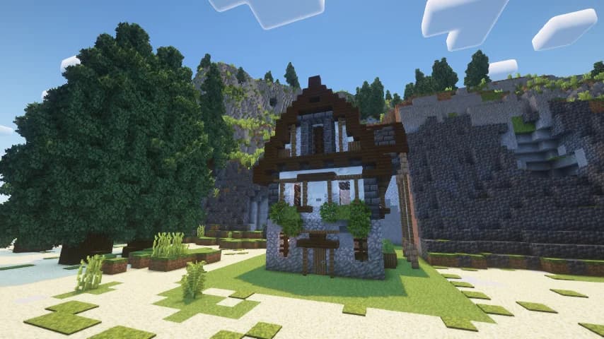 Medieval House - Horizon 4 - Minecraft Schematic