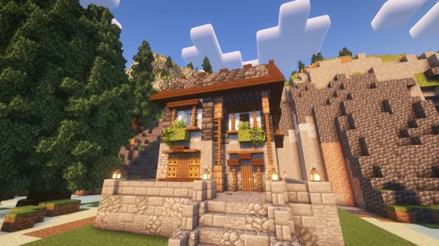 Medieval House - Horizon 6 - Minecraft Schematic