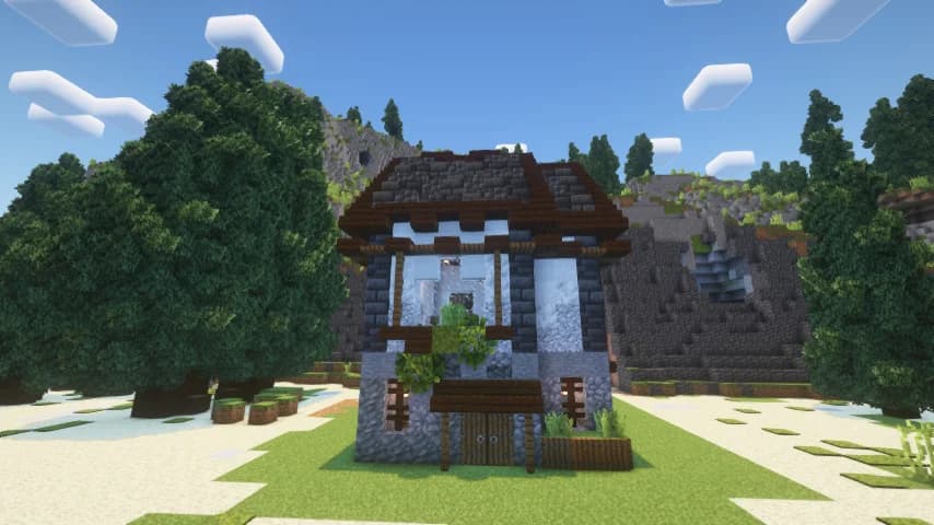 Medieval House - Horizon 7 - Minecraft Schematic