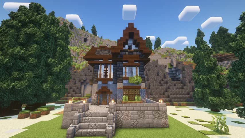 Medieval House - Horizon 9 - Minecraft Schematic