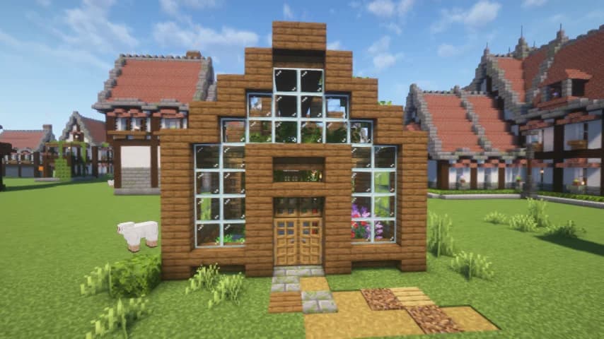 Plant GreenHouse - Minecraft Schematic