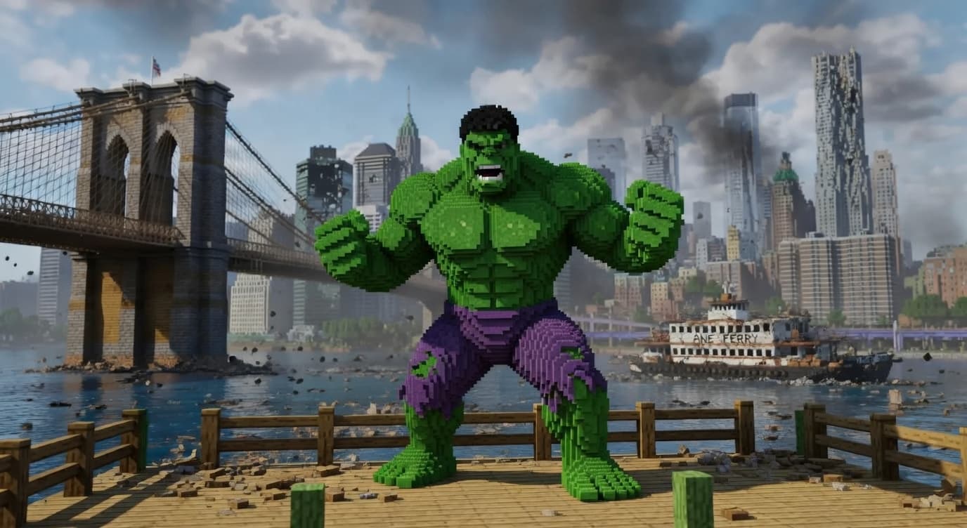Hulk - Minecraft Schematic
