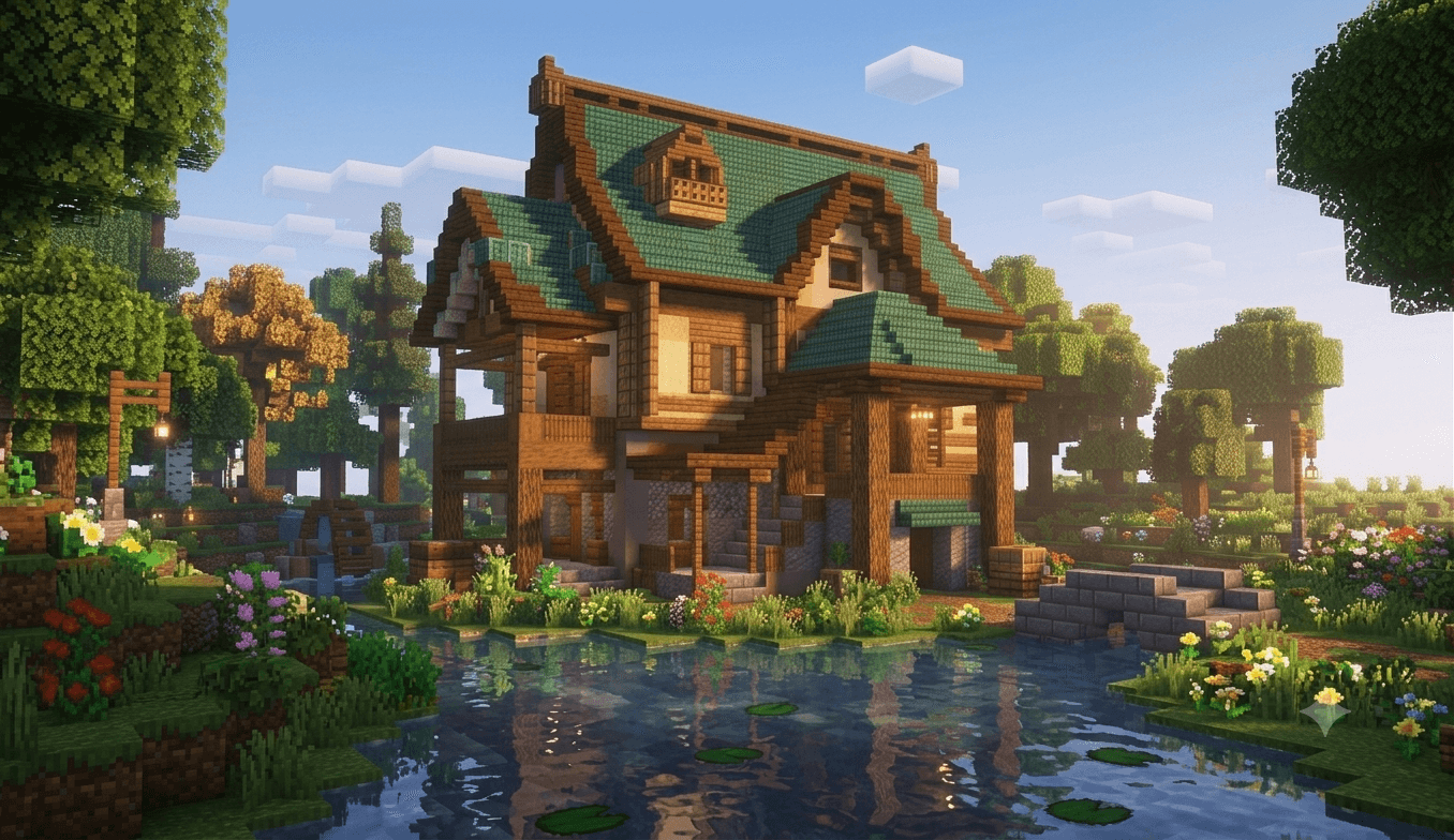 Medieval House 1 - Minecraft Schematic