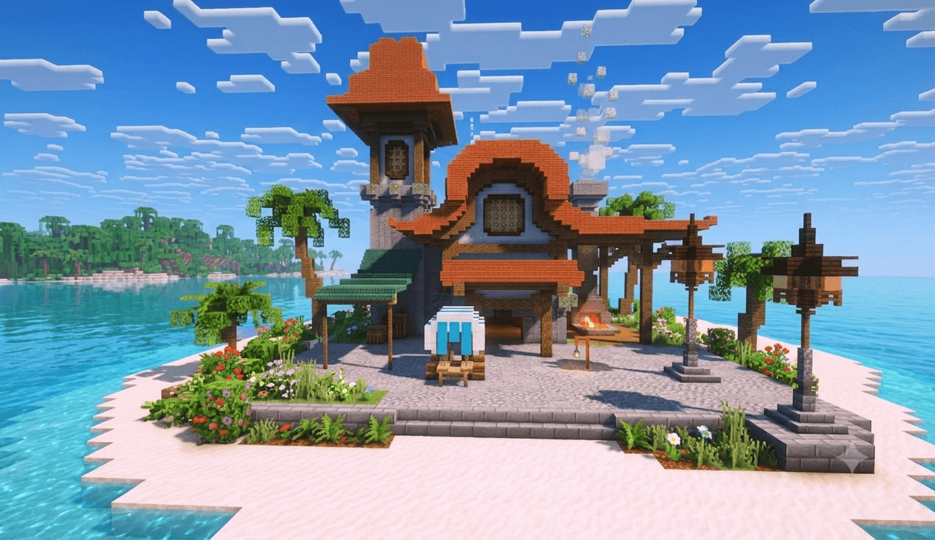 Pirate House 4 - Minecraft Schematic