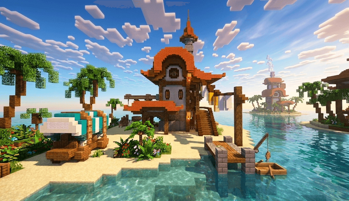 Pirate House 5 - Minecraft Schematic
