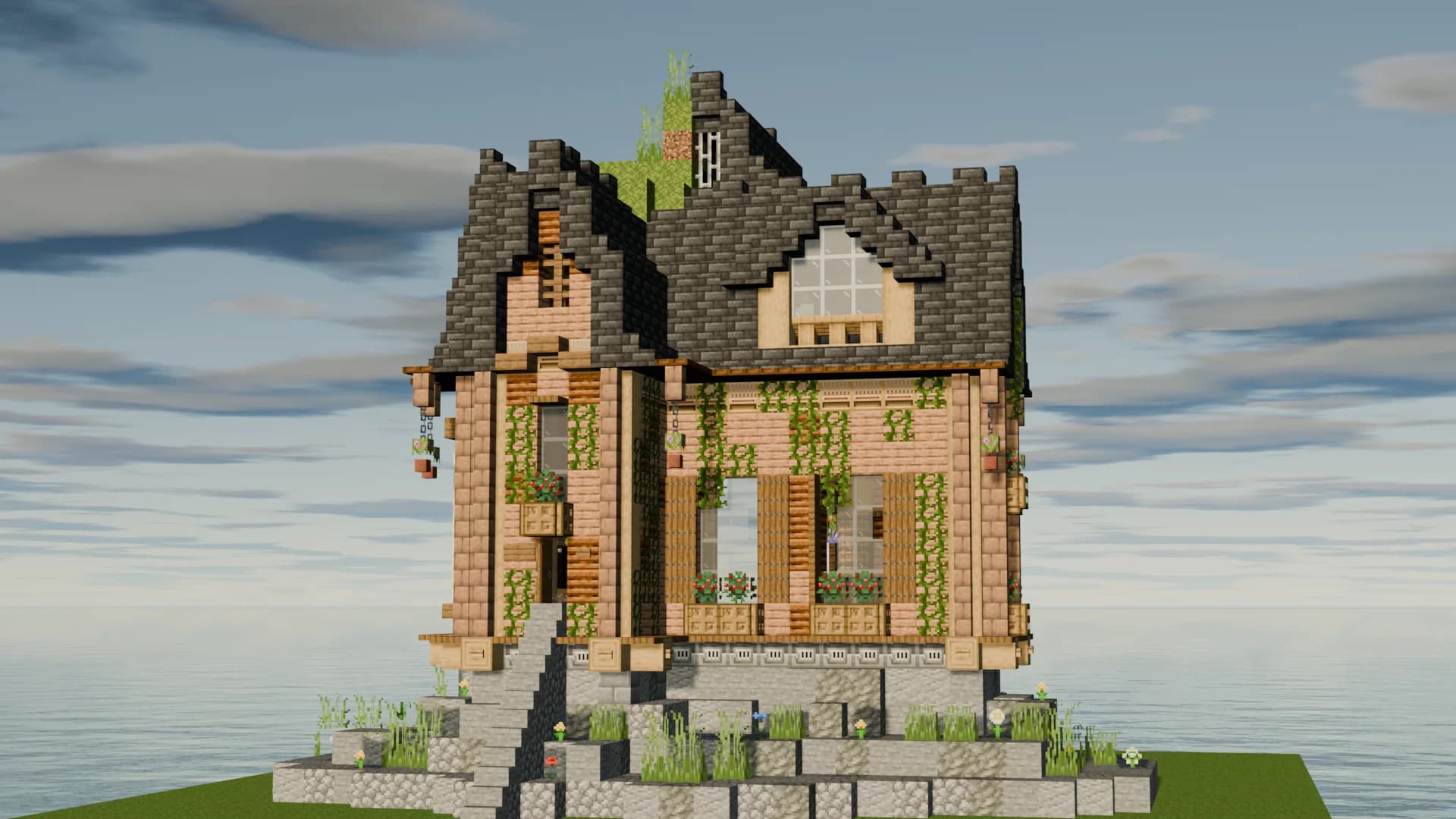 Acacia House 1 - Minecraft Schematic