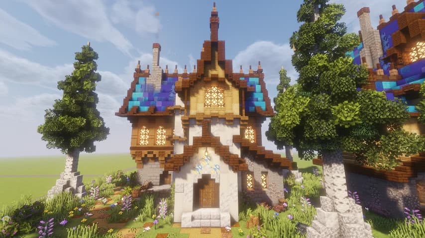 Fantasy Zoonyy House 1 - Minecraft Schematic