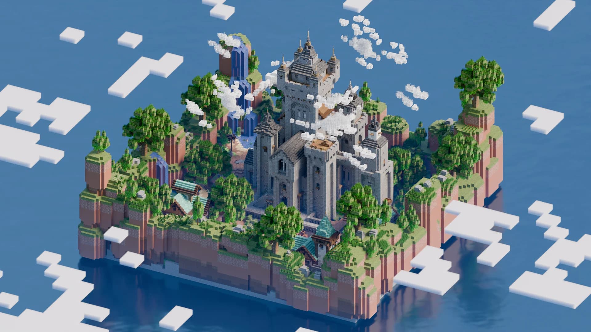 Medieval PvP Arena - Minecraft Schematic