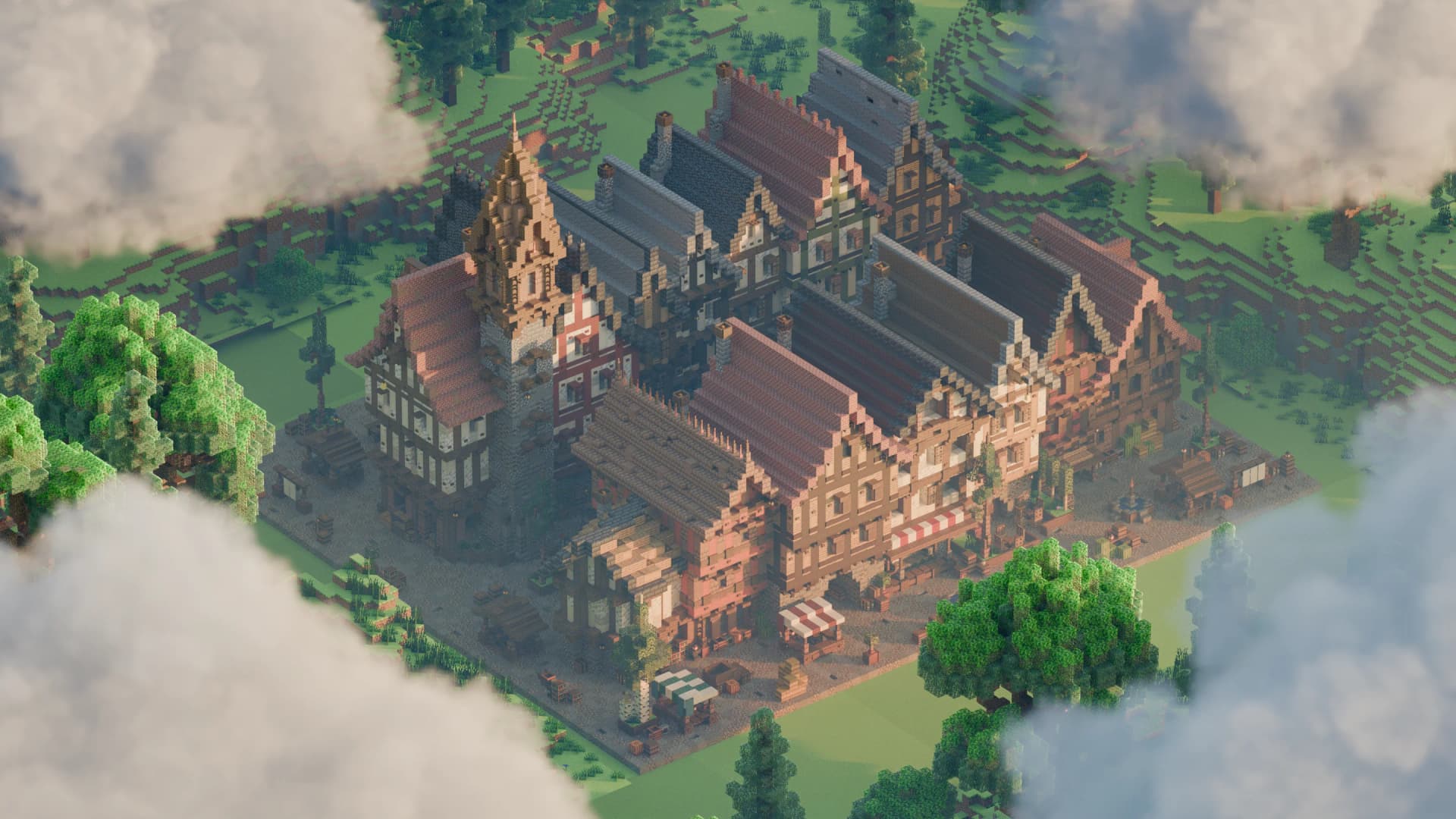 Medieval Street - Minecraft Schematic