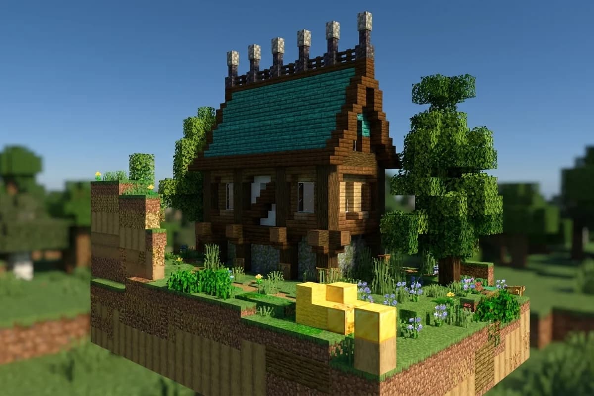 Medieval Village House - Minecraft Schematic