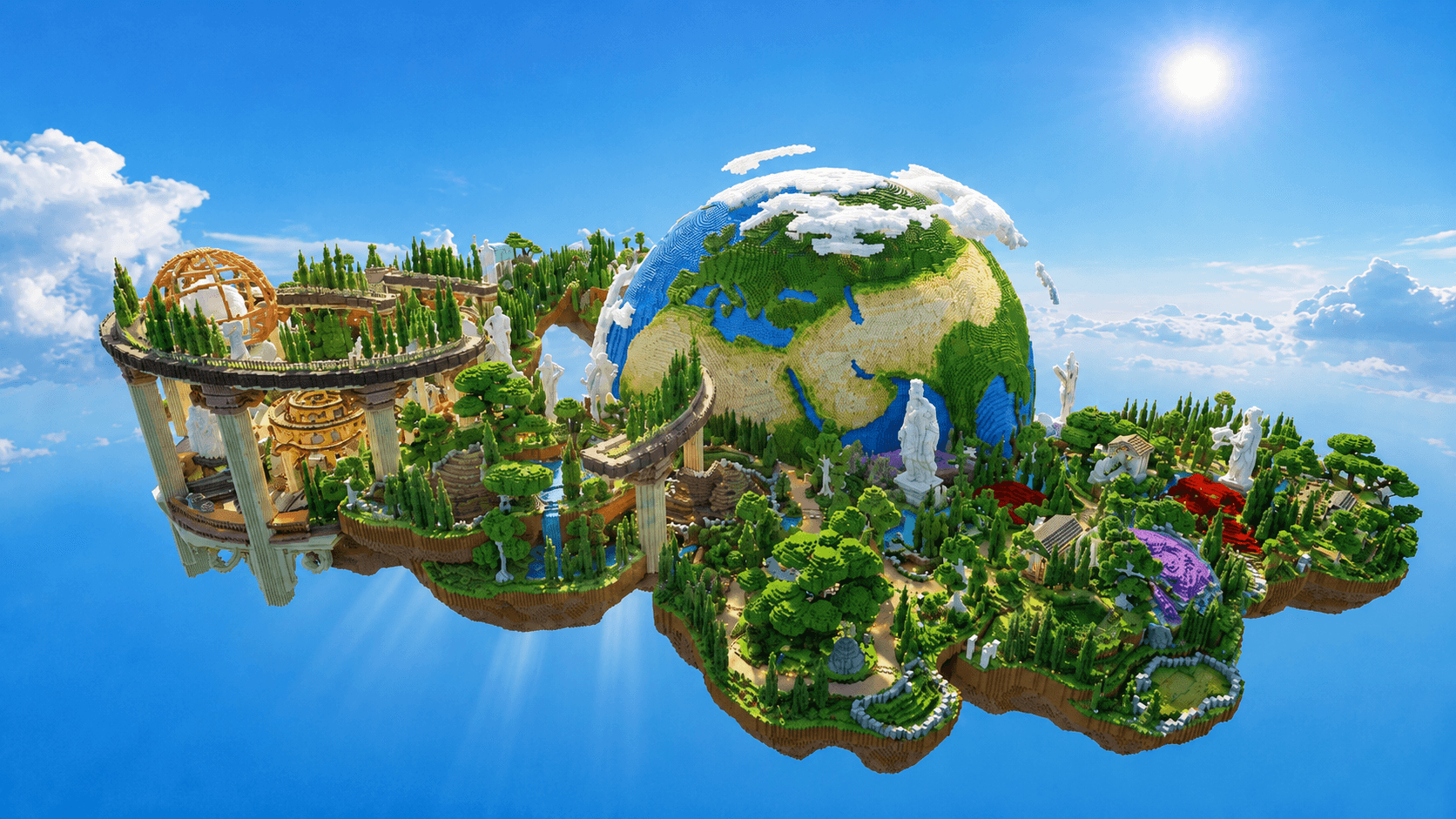 Earth Hub - Minecraft Schematic