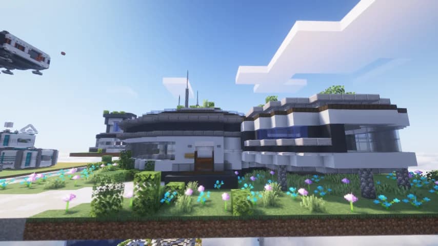 Mars House 3 - Minecraft Schematic