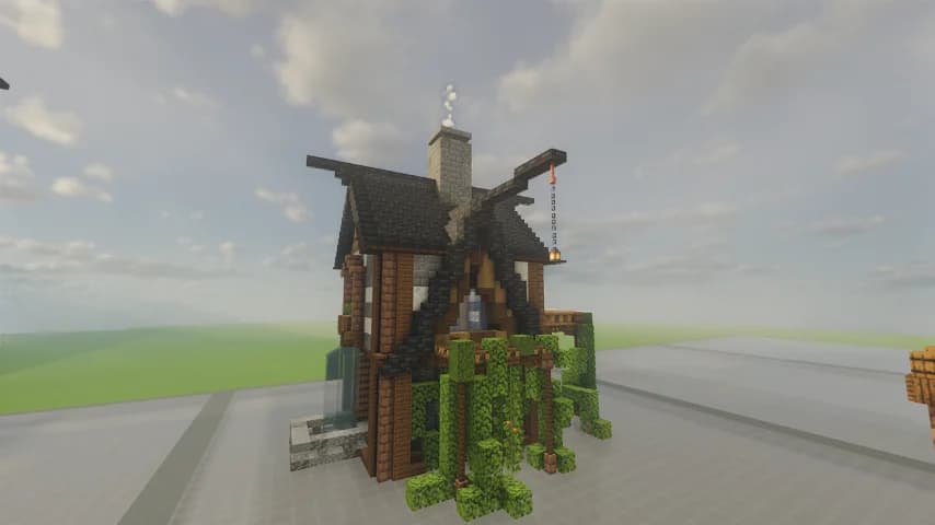 Medieval House 16 - Fast - Minecraft Schematic