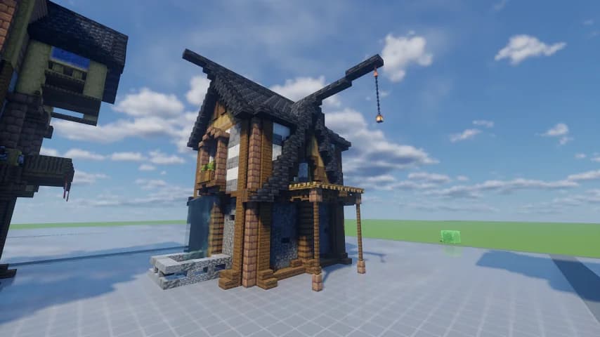 Medieval House 18 - Fast - Minecraft Schematic