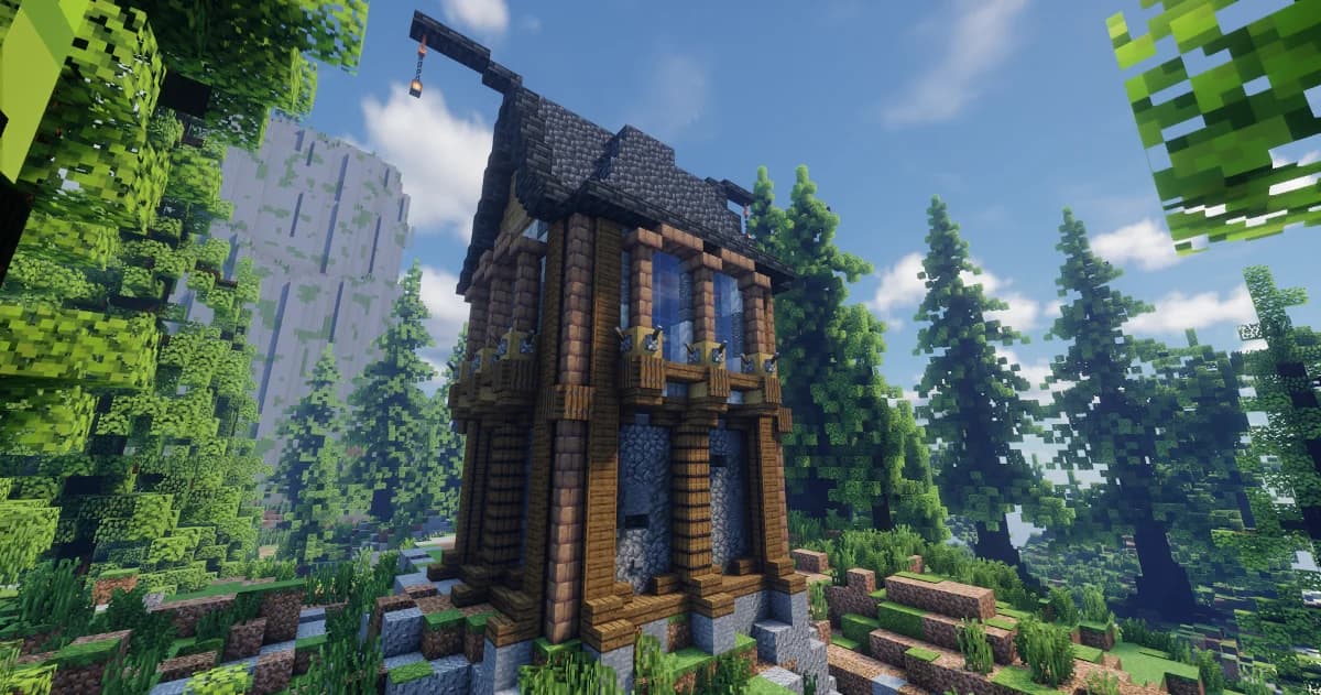 Medieval House 3 - Fast - Minecraft Schematic
