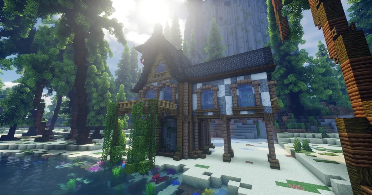 Medieval House 5 - Fast - Minecraft Schematic