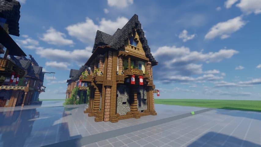 Medieval House 9 - Fast - Minecraft Schematic
