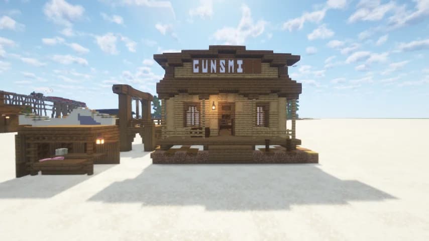 Western Gunsmith - Minecraft Schematic