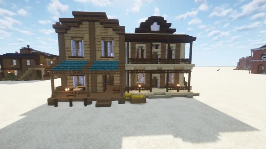 Western House 1 - Minecraft Schematic
