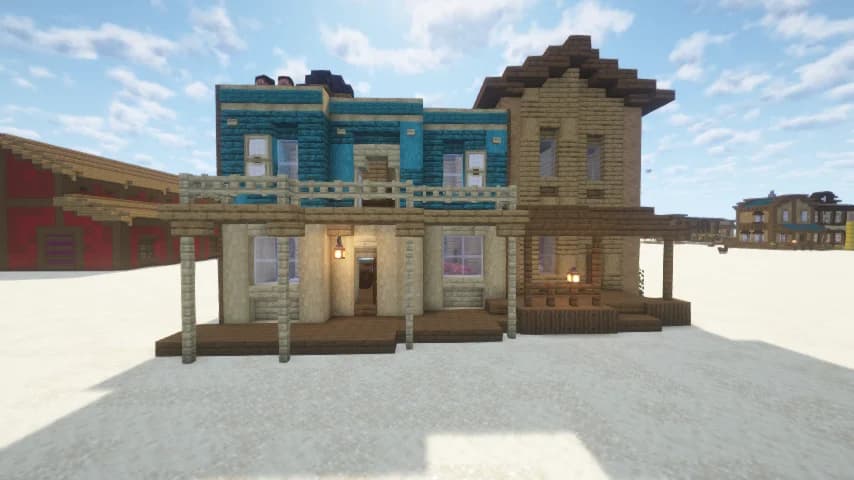 Western House 2 - Minecraft Schematic