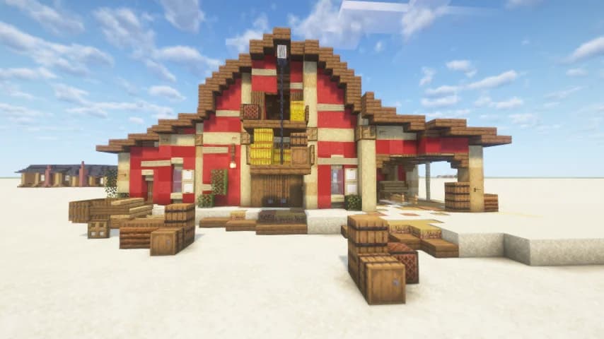 Western Ranch 1 - Minecraft Schematic